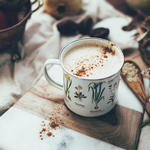 لاتيه الطحينة