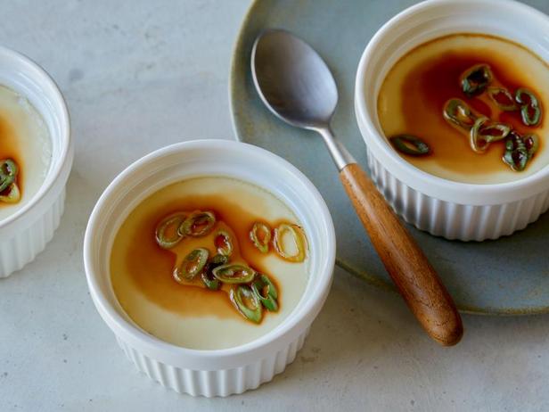 Diät-Dampfomelett mit chinesischen Gewürzen