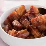 Süß-scharfe Speckwürfel (Vorspeise)