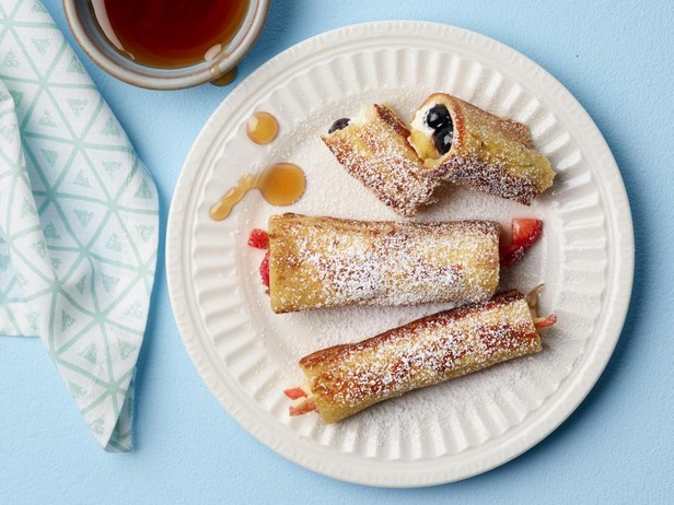 Gefüllte French-Toast-Brötchen