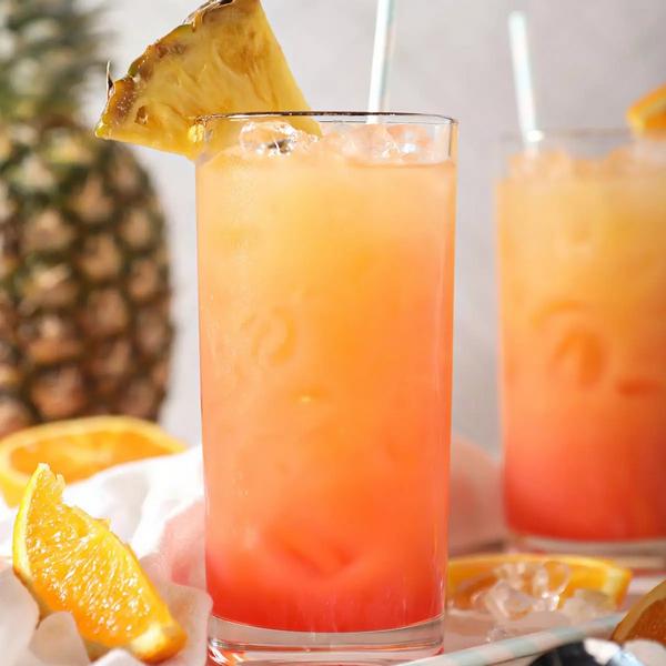 Zubereitung – Texas Sunrise Mocktail