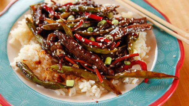 Zubereitung - Teriyaki-Rindfleisch-Pfannengericht