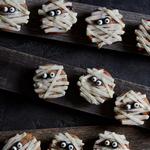 Blaubeer-Mumien-Halloween-Muffins