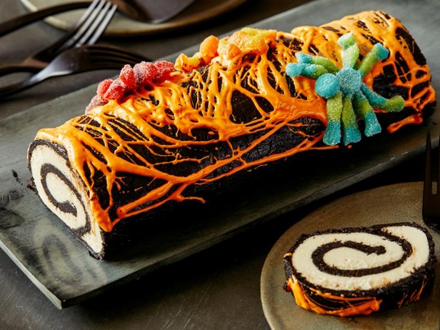 Oreo-Keksrolle für Halloween