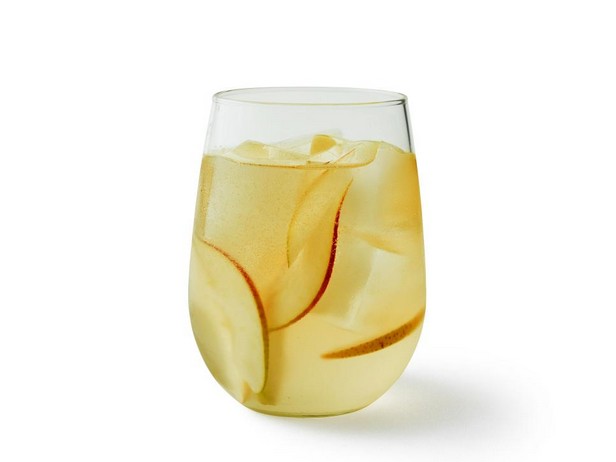 Sekt-Birnen-Cocktail