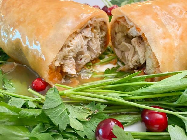 Zubereitung von Chimichangas aus Resten vom Festessen