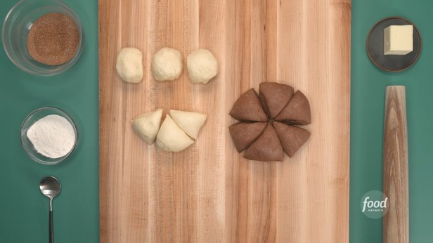Villaleipää kanelilla ja suklaalla (Roll-roll)