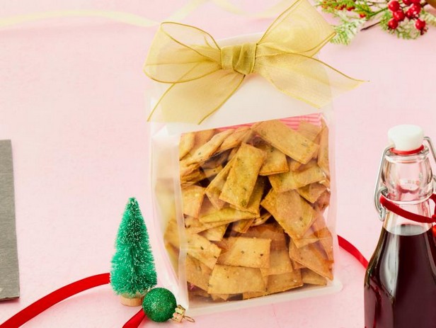 Hausgemachte Rosmarincracker