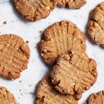 Einfache, mehlfreie Erdnussbutterkekse