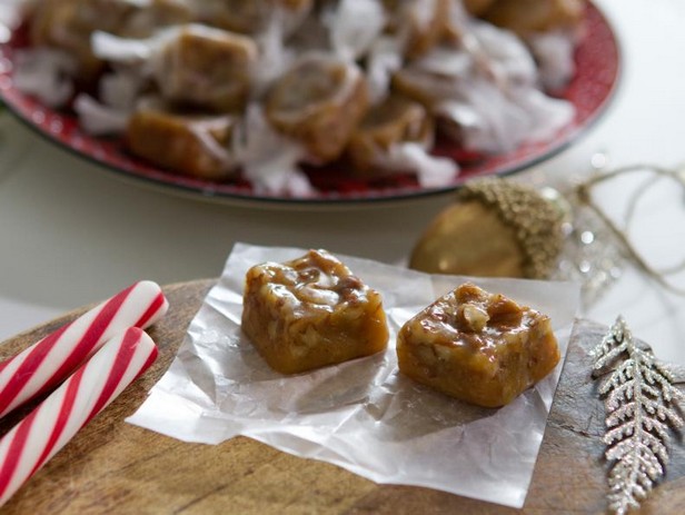 Toffee-Bonbons mit Walnüssen