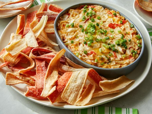 Krabbenstäbchen und Krabbendip
