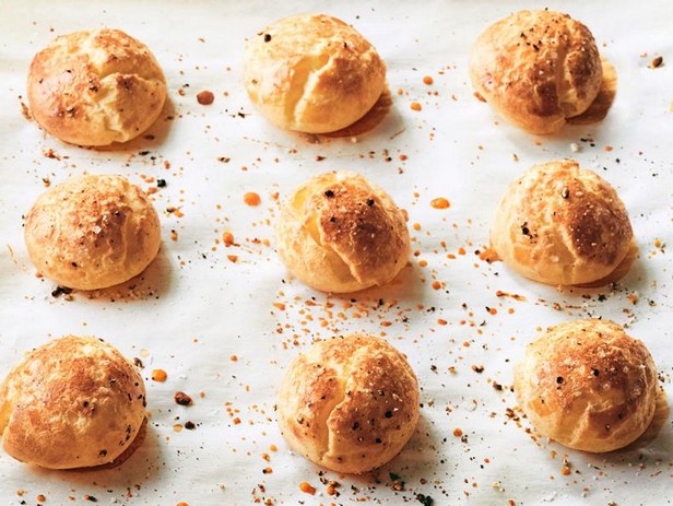 Käse-Puffs "Cacho-e-pepe"