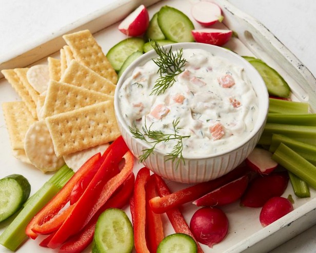 Räucherlachsdip