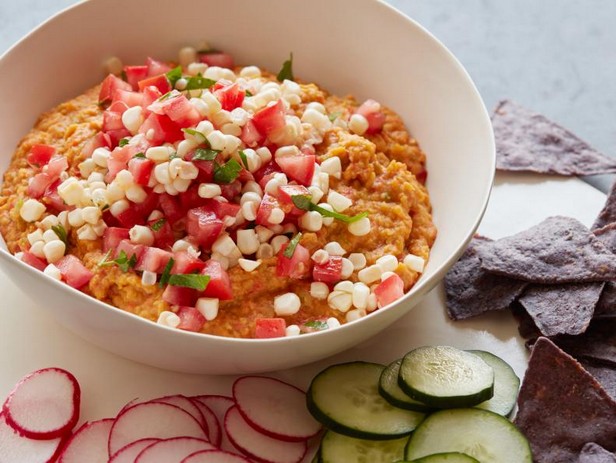 Würziger Succotash-Dip
