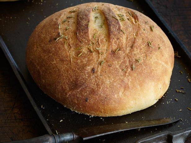 Rezept für Rosmarin-Knoblauch-Kartoffelbrot