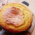Maisbrot ohne Hefe in Milch