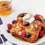 Französischer Toast mit Honig und Mascarpone