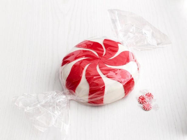 كعكة حلوى النعناع