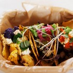 Vegetarische Tacos mit gebackenem Blumenkohl