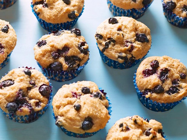 Vegane Blaubeermuffins