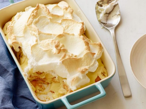Gebackener Bananenpudding