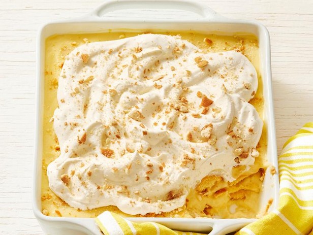 Klassischer Bananenpudding