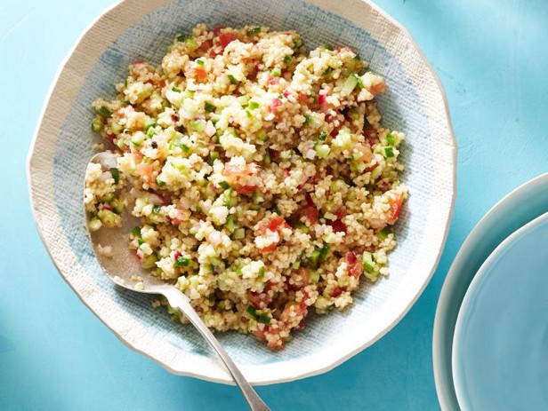 Gerösteter Hirse-Taboulé-Salat