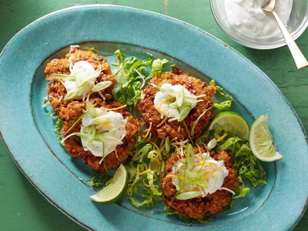 Chili-Koteletts mit Bohnen und Bulgur