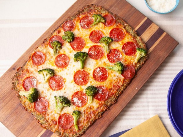 Brokkoli-Pizzaboden