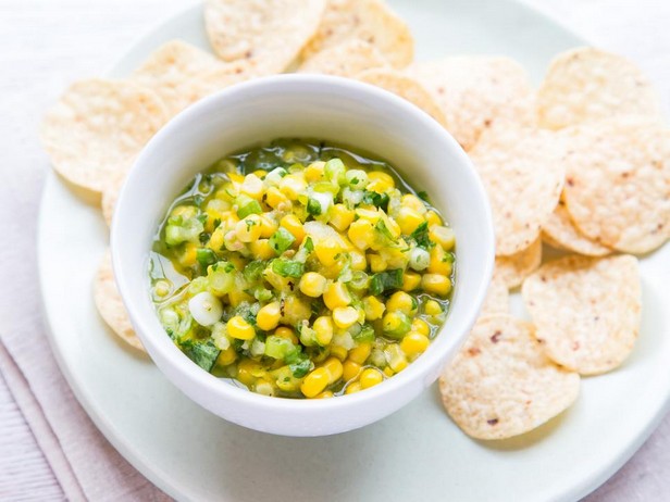 Maissalsa im Mixer