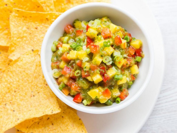 Mangosalsa im Mixer