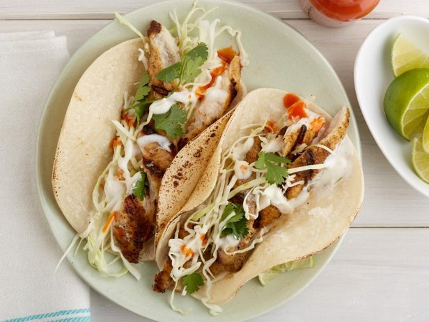 Cajun-gegrillte Wels-Tacos