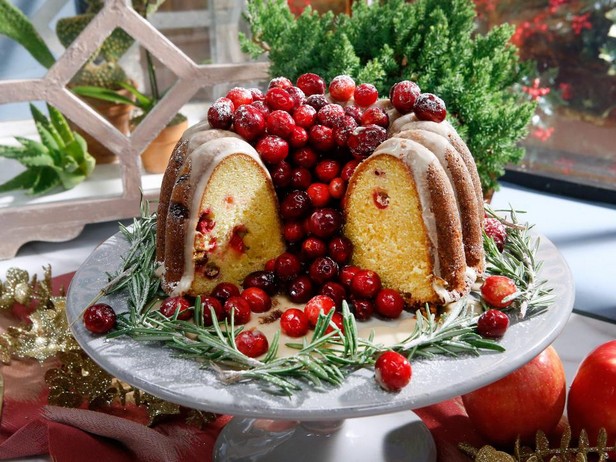 Orangen-Cranberry-Kuchen