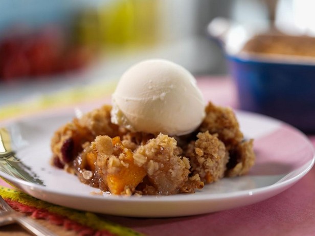 Knusprig mit Kürbis, Apfel und Cranberry