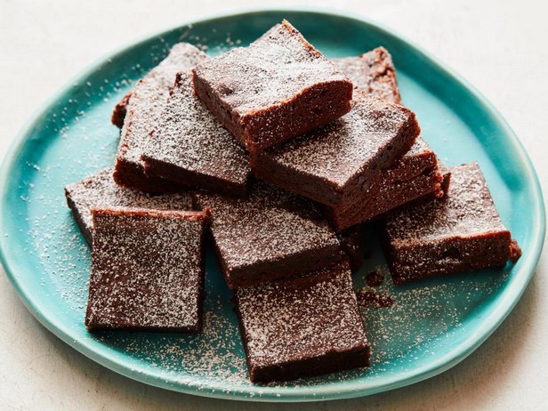 Brownie mit schwarzen Bohnen
