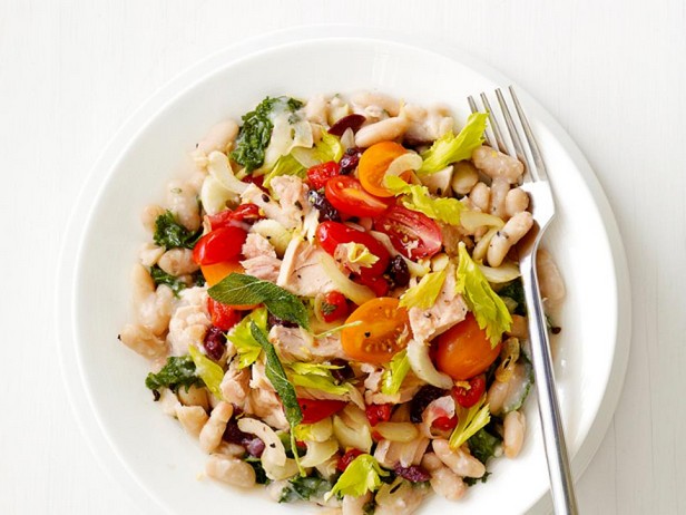 Toskanische Bohnen mit Thunfisch