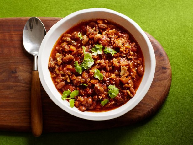 Scharfes vegetarisches Chili