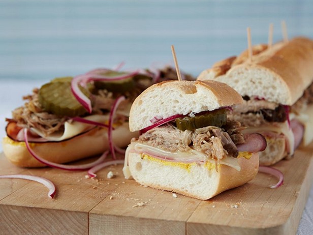 Kubanisches Sandwich aus dem Slow Cooker