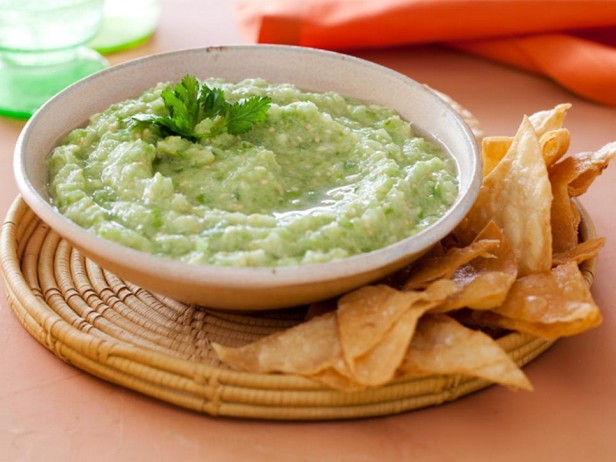 Guacamole mit Physalis-Gemüse