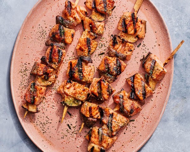 Lachs Kushiyaki
