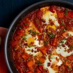 Whole30-Frühstück mit Ei und Kartoffeln (Pfanne)
