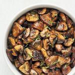 فطر مقلي مع الطرخون