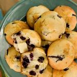 Blaubeer-Sauerrahm-Muffins