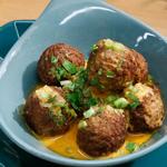 Vegetarische Fleischbällchen in Currysauce