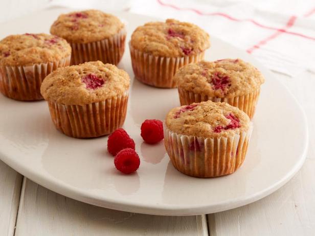 Rezept für Vollkorn-Himbeermuffins