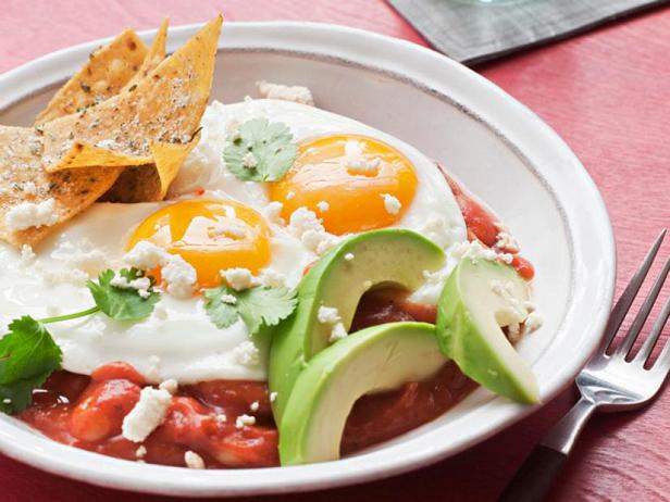Zubereitung - Rührei mit Bohnen und Avocado